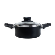 Каструля з кришкою 2 ручки LIVEINDUCTION 16см, 1,5л (INDC1630N2CP)