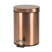 Ведро с педалью HARMONY ROSE GOLD, 3л (08615)